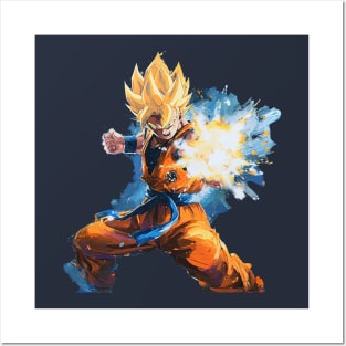 super sayian Posters and Art